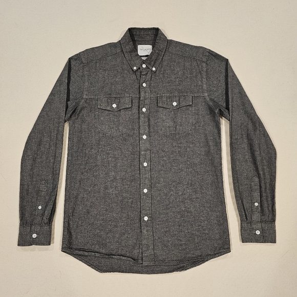 Saturdays Surf NYC Chambray Shirt M - Picture 2 of 5